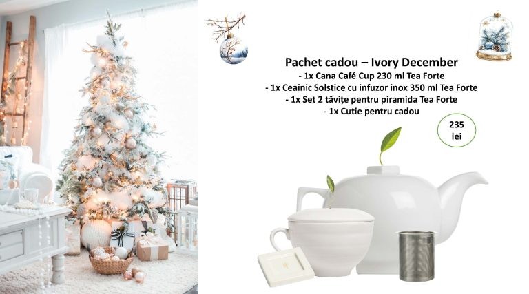 Cos cadou – Ivory December