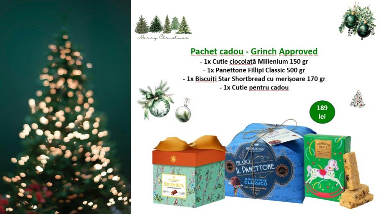 Cos cadou – Grinch Approved