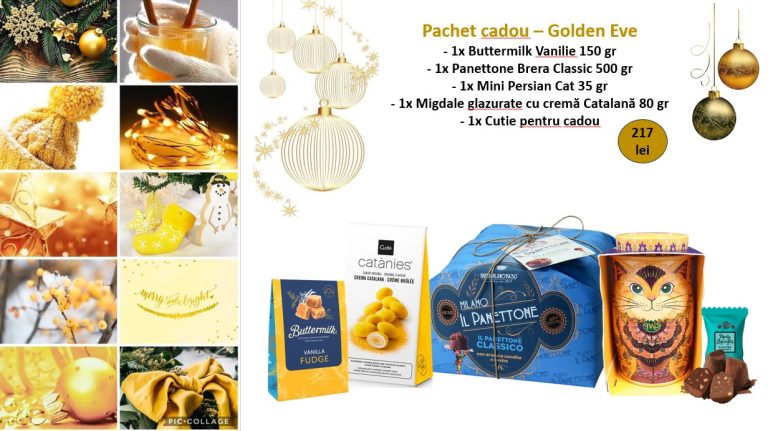 Cos cadou – Golden Eve
