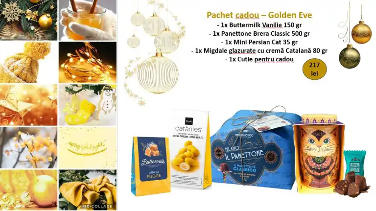 Cos cadou – Golden Eve