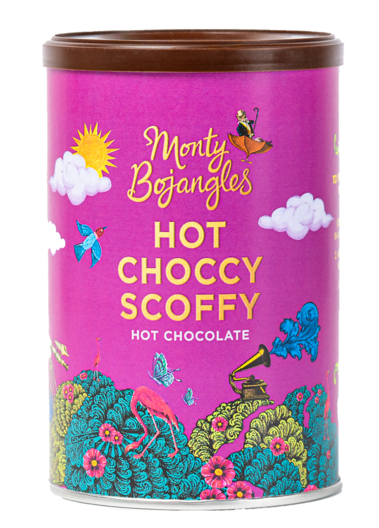 Ciocolată caldă Monty Bojangles – Choccy Scoffy 250g