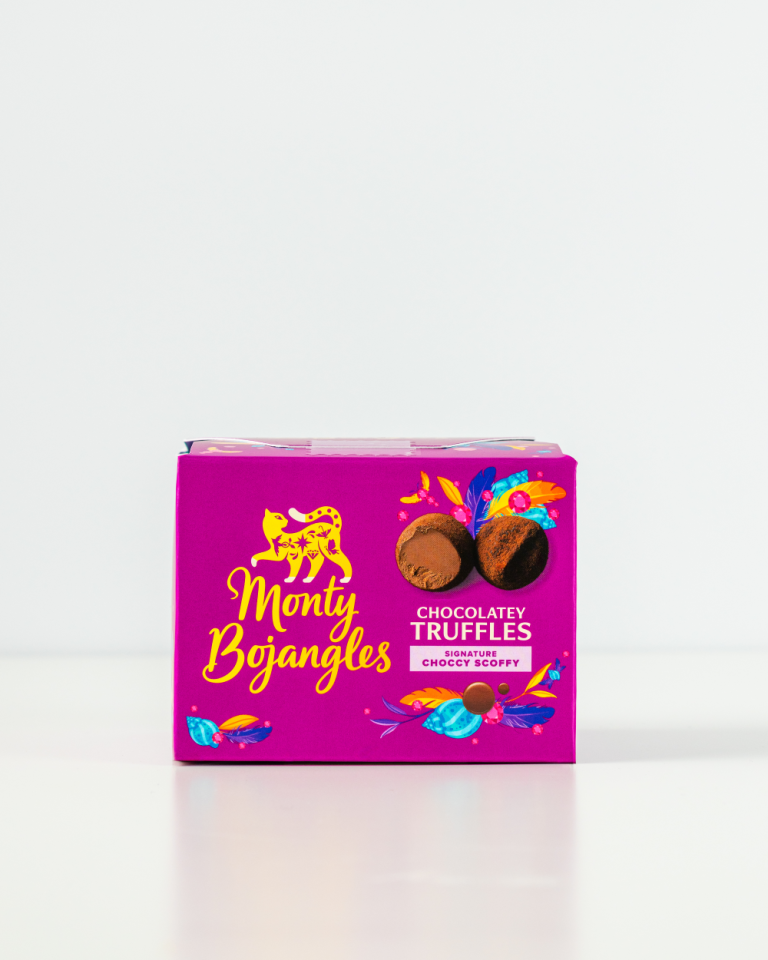Trufe de ciocolata Monty Bojangles – Cutie cub Choccy Scoffy 135g