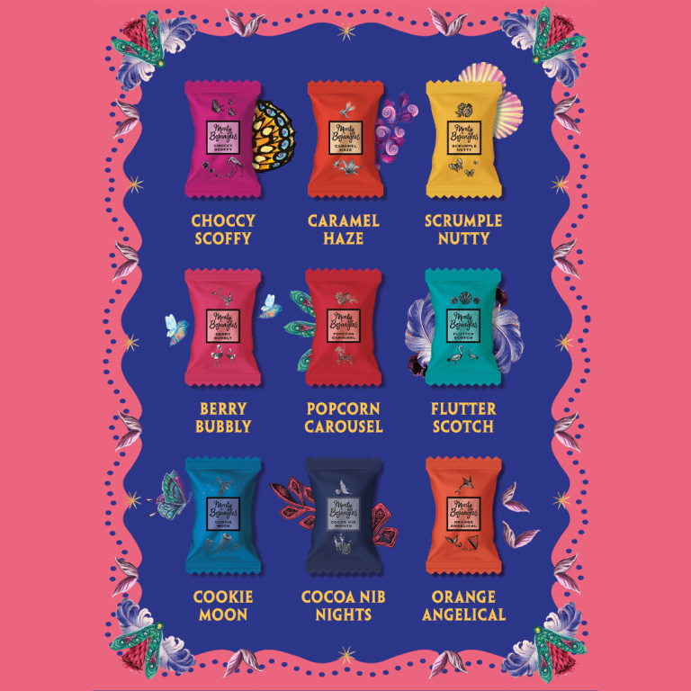 Trufe de ciocolata Monty Bojangles – Cutie Magnificent 9 sortimente 248g