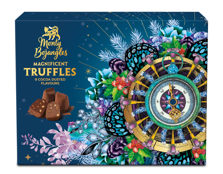 Trufe de ciocolata Monty Bojangles – Cutie Magnificent 9 sortimente 248g