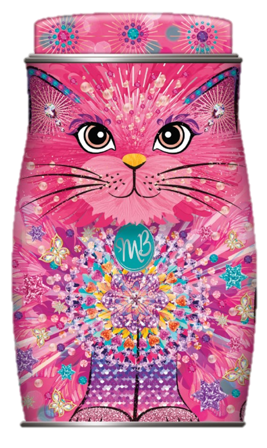 Trufe de ciocolata Monty Bojangles – Cutie metalica Starlet Cat 135g