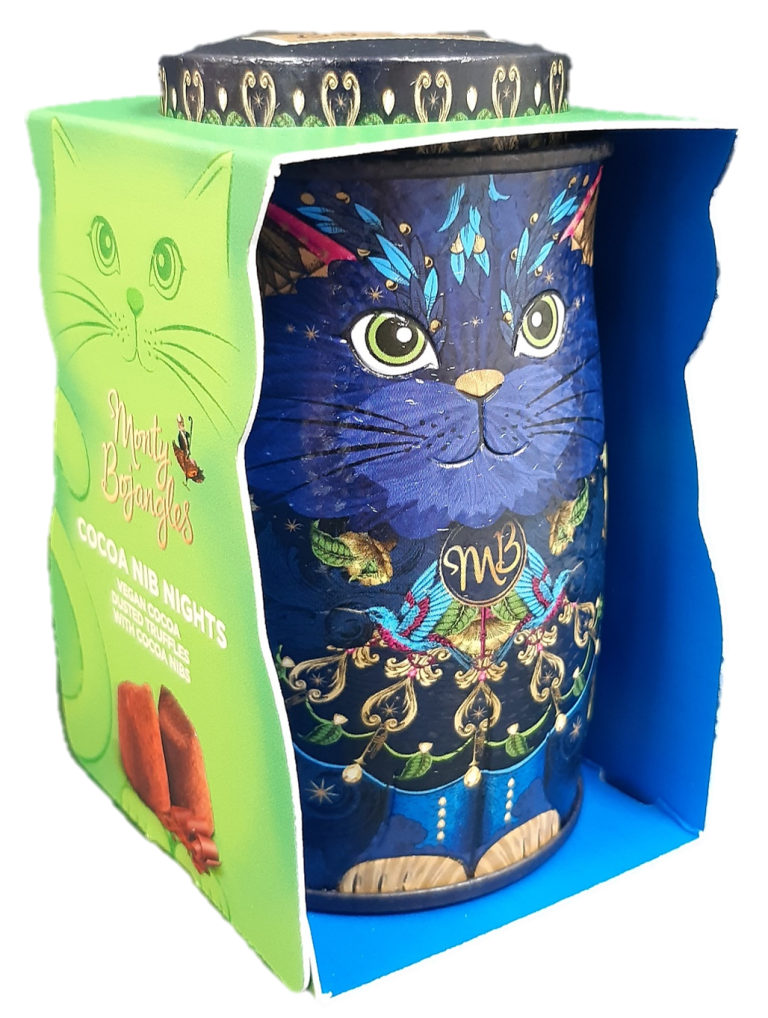 Trufe de ciocolata Monty Bojangles – Cutie metalica Midnight Prince Mini 36g