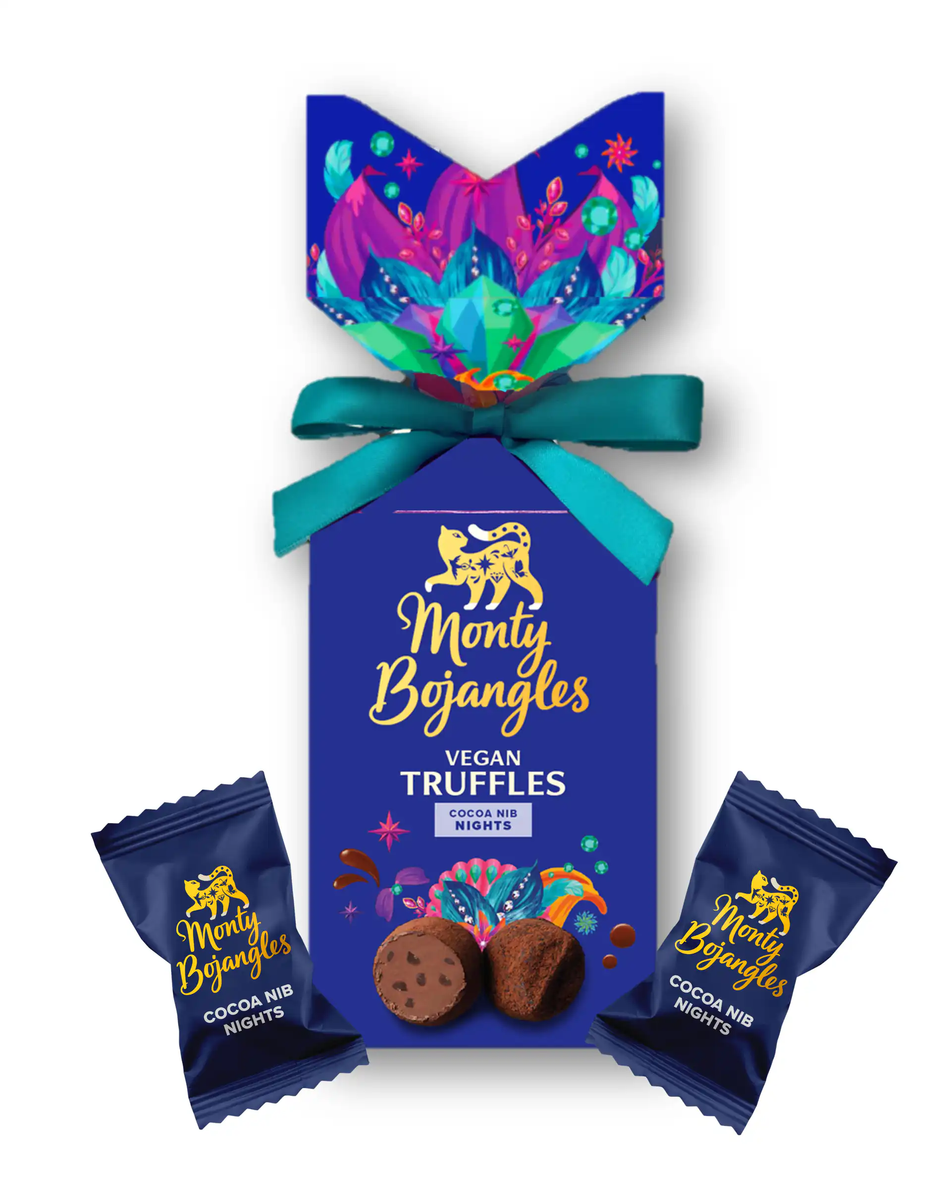 Trufe de ciocolata Monty Bojangles - Cutie Vegan Nights Party Box 130g