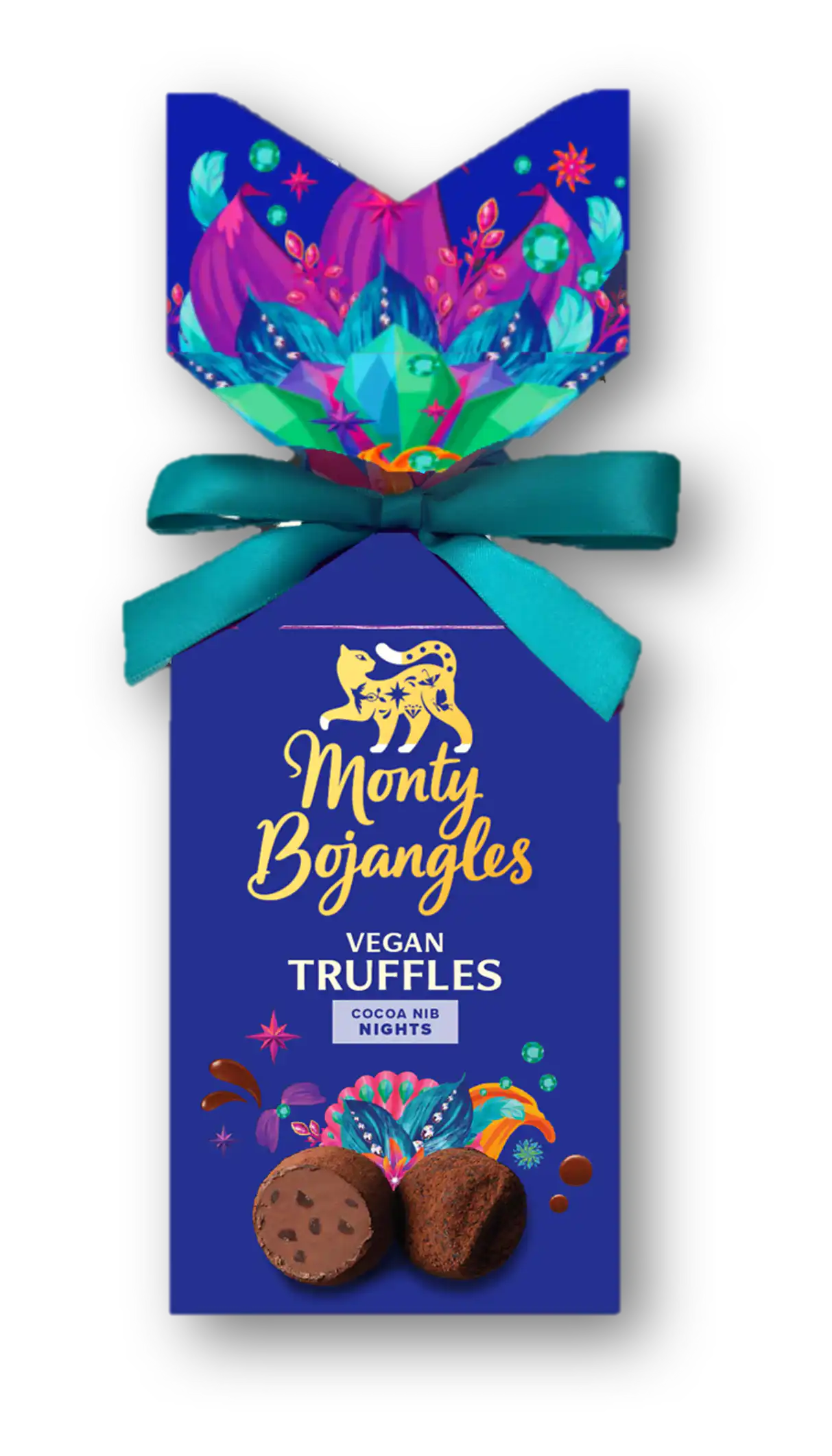 Trufe de ciocolata Monty Bojangles - Cutie Vegan Nights Party Box 130g - imagine 2
