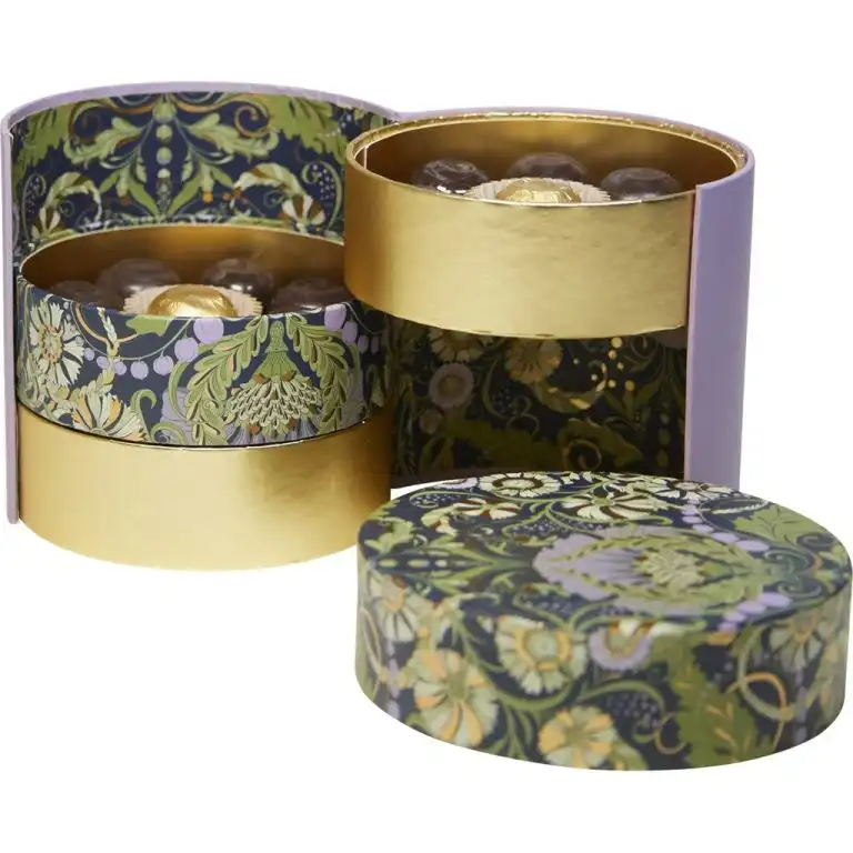 Cutie rotunda cu 21 praline belgiene Valentino Doux Velours