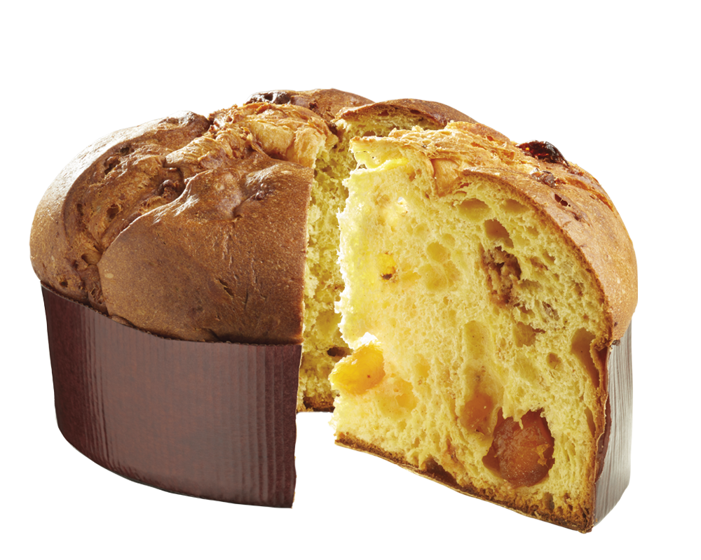 Panettone Colomba cu piersici confiate si biscuiti amaretti Filippi 500g - imagine 3