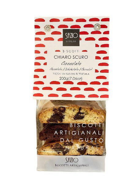 Biscuiti artizanali Biscotti cu ciocolata Sfizio 200g