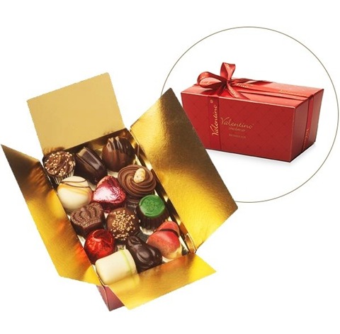 Ballotine Clasic praline belgiene Valentino 460g