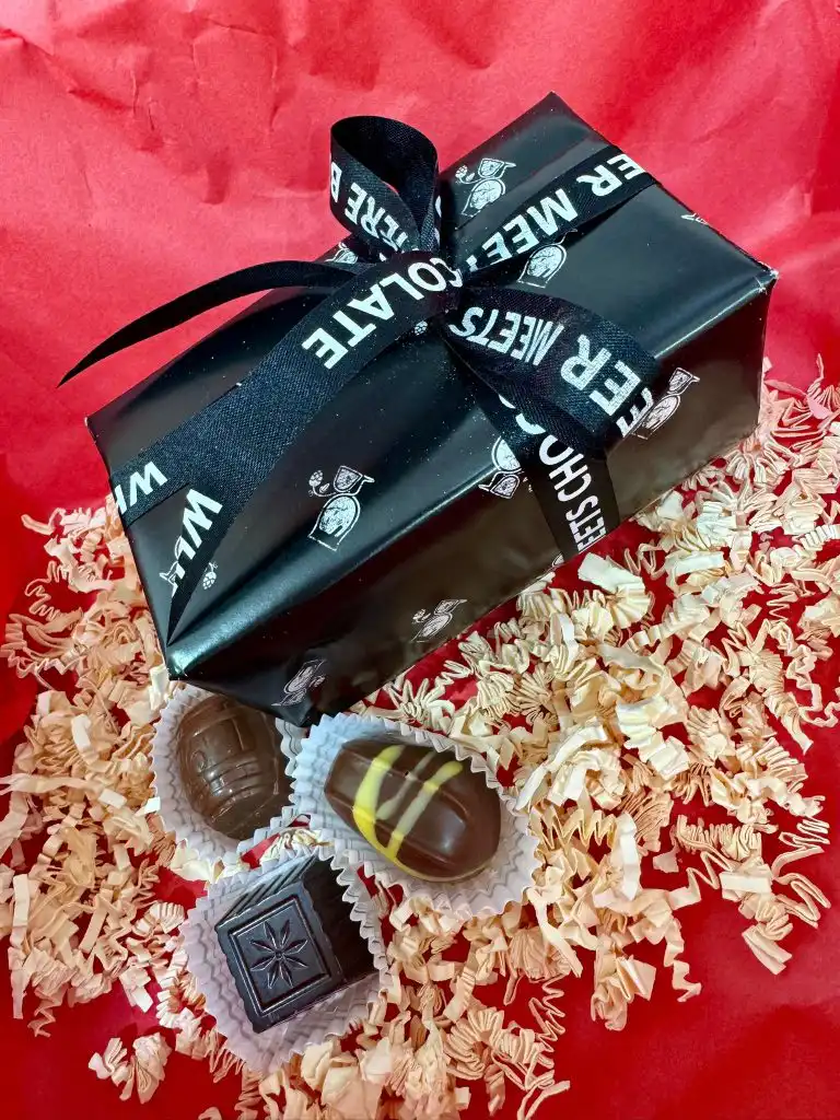 Ballotine Obsidian praline belgiene Valentino 935g