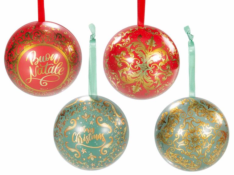 Glob metalic Crimson and Evergreen cu praline belgiene Valentino 100g