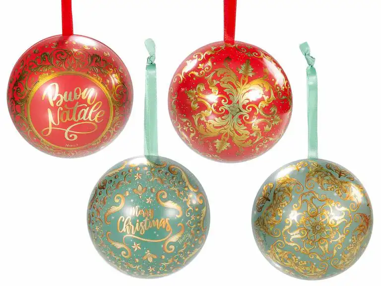 Glob metalic Crimson and Evergreen cu praline belgiene Valentino 100g