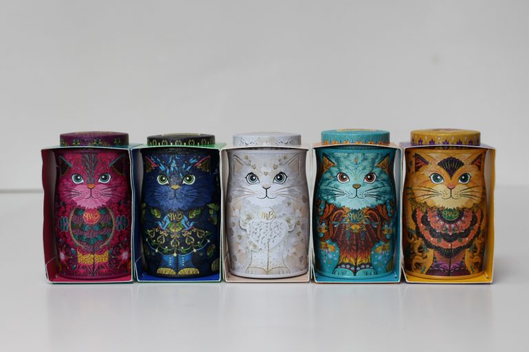 Trufe de ciocolata Monty Bojangles – Cutie metalica White Rose Mini 36g