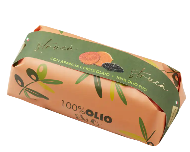 Cozonac Struca Fillipi cu portocala si ciocolata neagra 500g