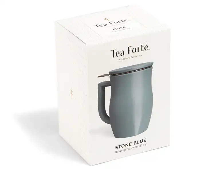 Cana ceai cu infuzor Fiore Stone Blue