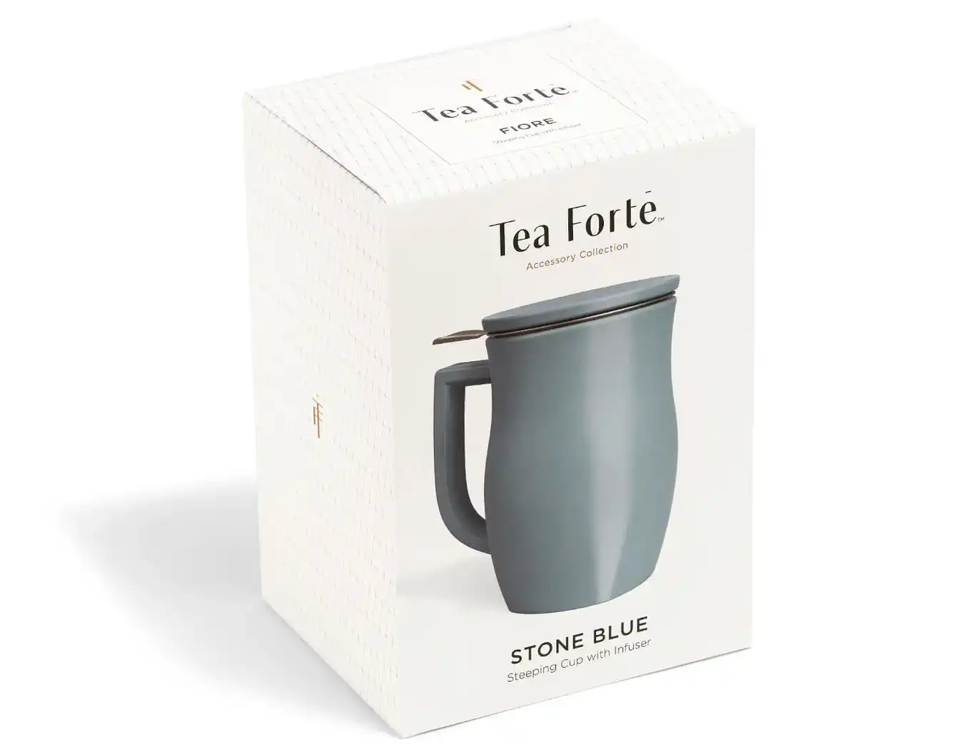 Cana ceai cu infuzor Fiore Stone Blue - imagine 2