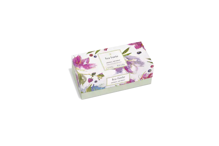 Cutie cu 20 de piramide de ceai Herbal Retreat ECO – Tea Forte