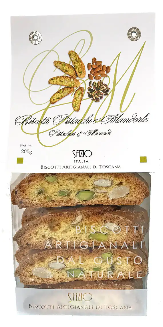 Cantucci cu ciocolata si migdale 200g